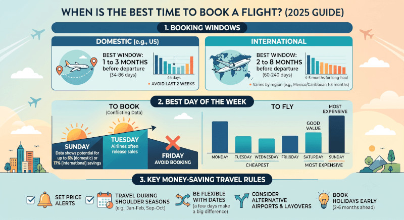 When Is the Best Time to Book a Flight?